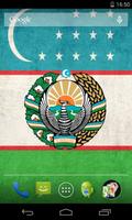 Flag of Uzbekistan Wallpapers capture d'écran 3