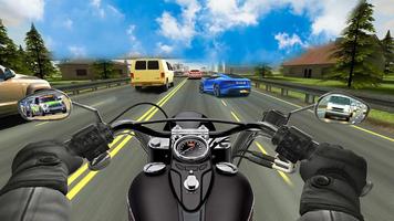 Bike Rush Hour 3d Highway Ride ポスター