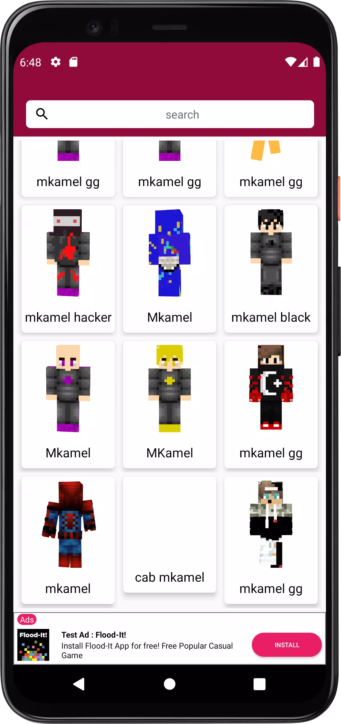 hghg  Minecraft Skins