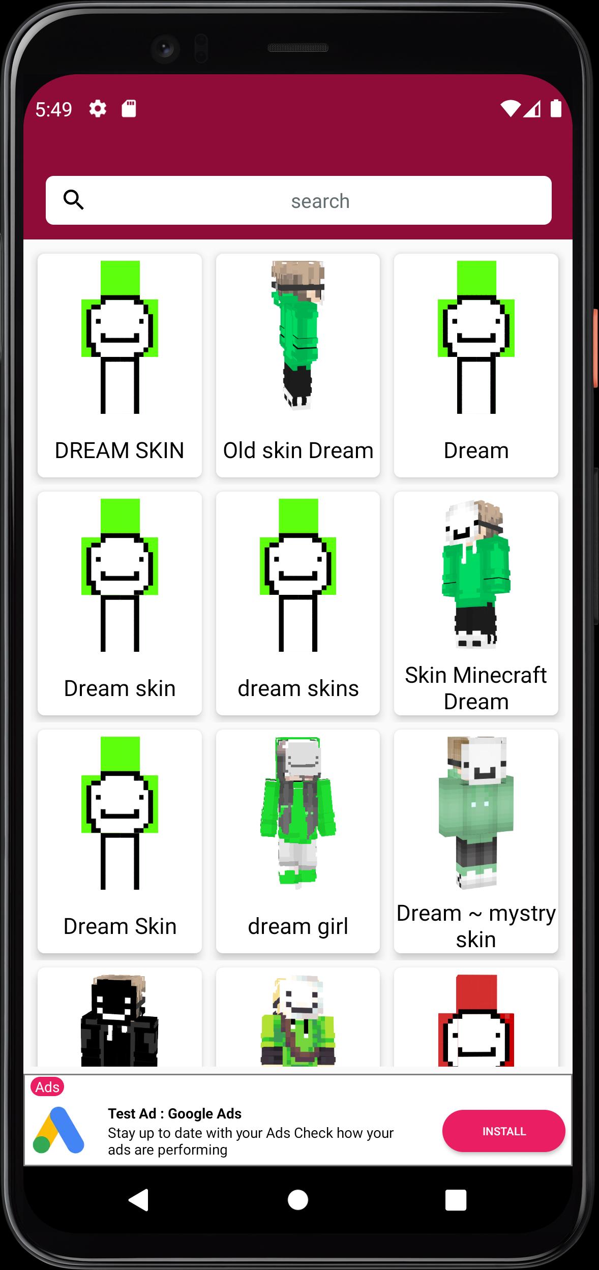 Dream+Geleia – Minecraft Skin