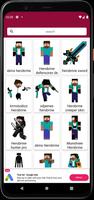 Skin de Herobrine Minecraft poster