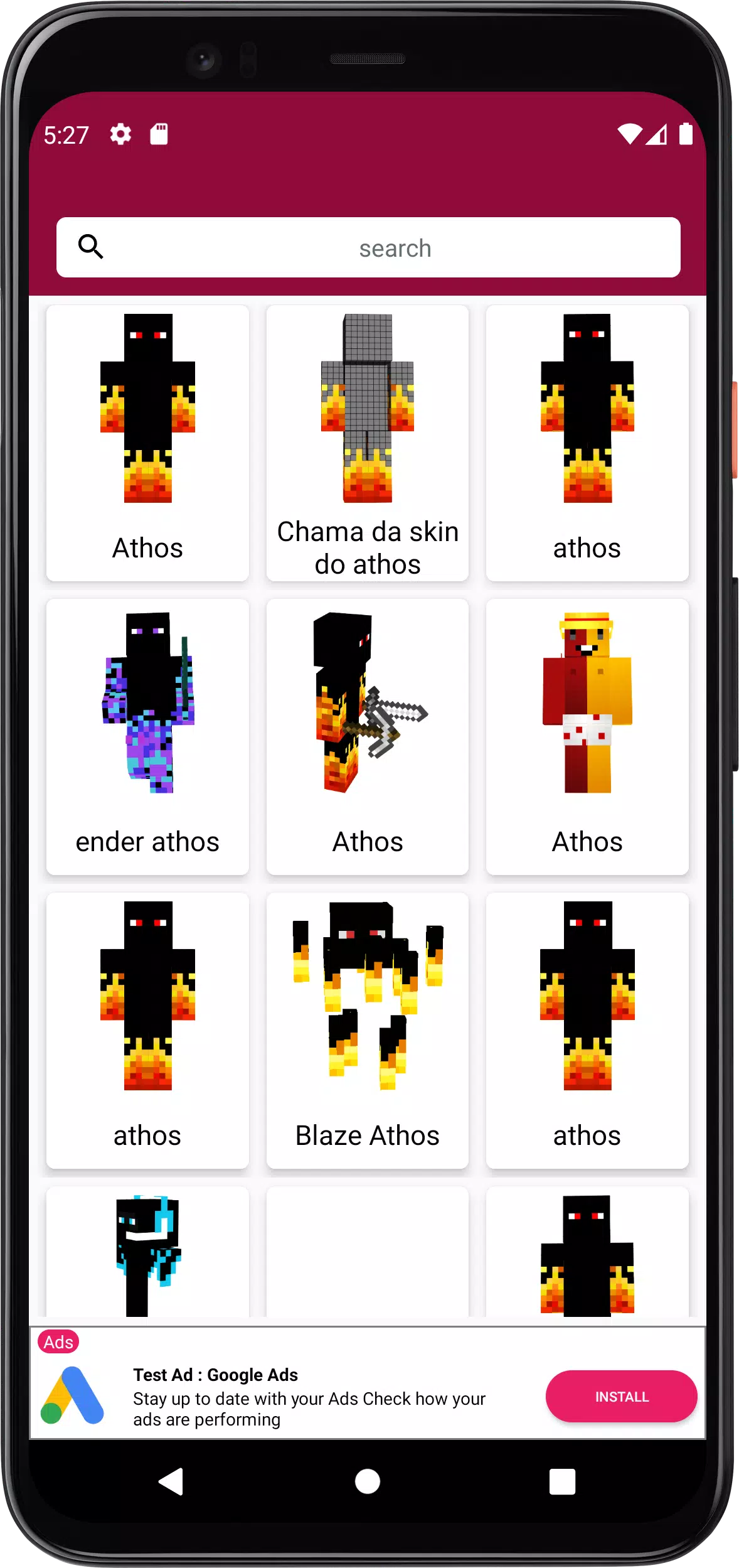 Skin do Athos Para Minecraft APK for Android Download