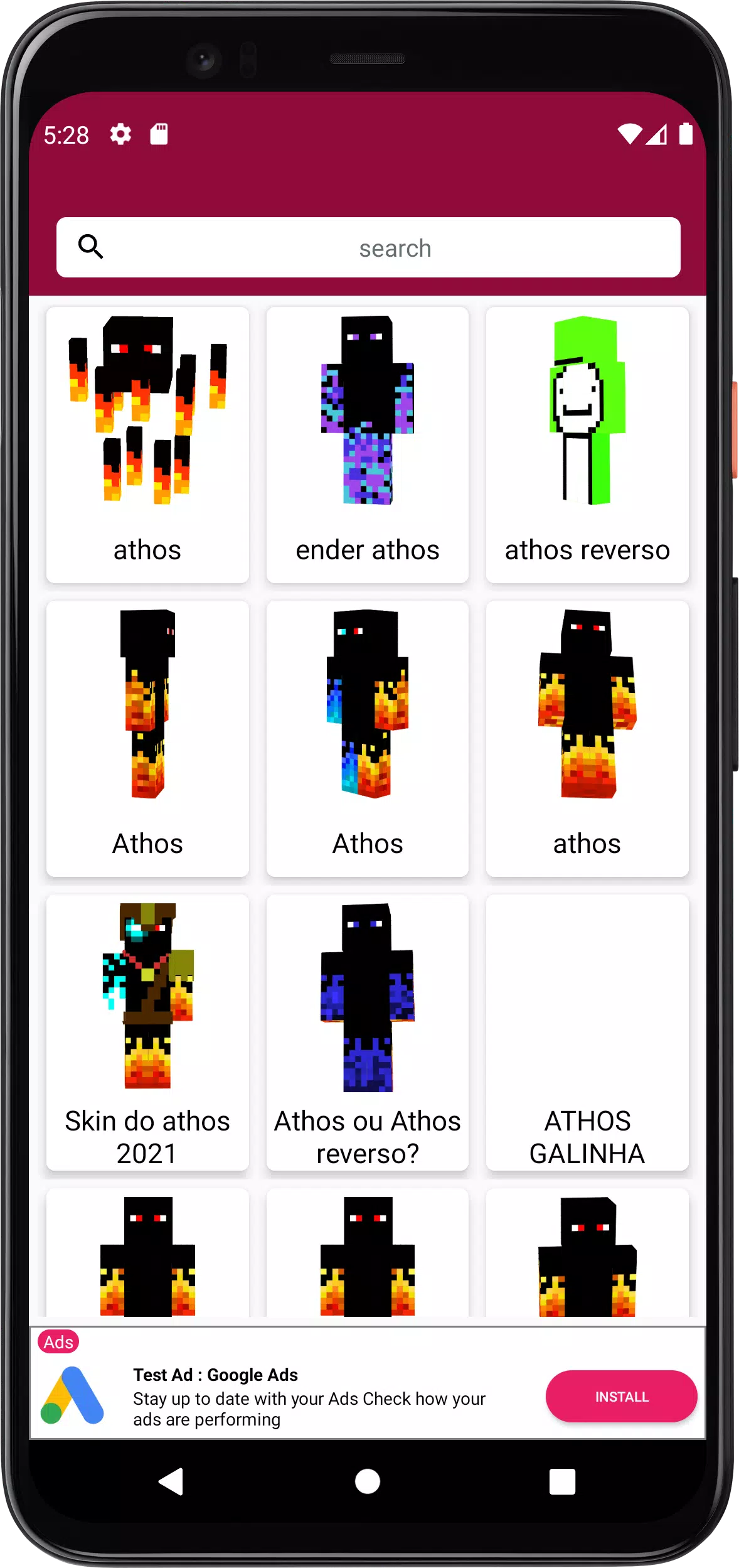 Geleia - Dream - Athos - Problams Minecraft Skin