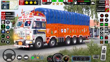 camion de fret indien sim 3d capture d'écran 2