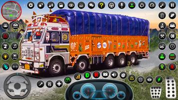 camion de fret indien sim 3d capture d'écran 3