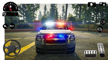 American Police Jeep Driving screenshot 1