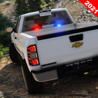 Offroad Police Truck أيقونة