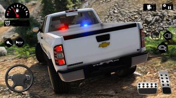 Offroad Police Truck الملصق