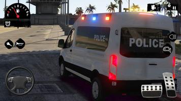 Police Van Crime Chase Game 3D screenshot 1