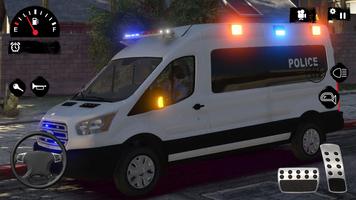 Police Van Crime Chase Game 3D screenshot 2