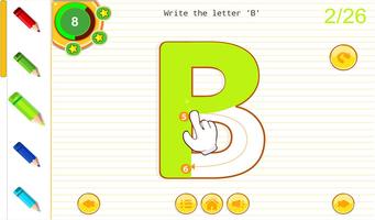 ABC Kids Tracing Alphabet Phonics Games Affiche