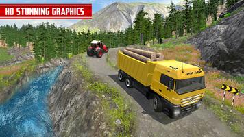 Farm Animal Euro Truck Game 3D capture d'écran 1