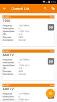 ArabSat Frequency List screenshot 2