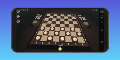 Checkers 3D الملصق