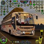 simulador de autobús moderno icono