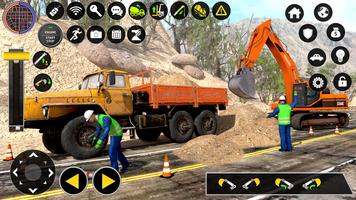Construction Excavator Game 3D 截图 1