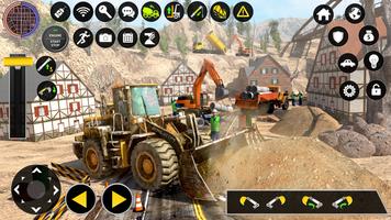 Construction Excavator Game 3D 截图 2