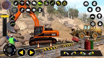 Construction Excavator Game 3D ภาพหน้าจอ 3