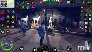 Cargo Animal Truck Driving 3D captura de pantalla 2