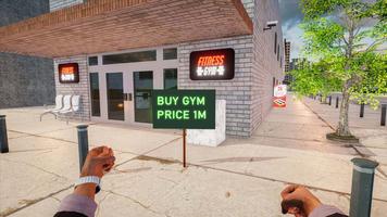 Gym Simulator Workout Game 3d постер