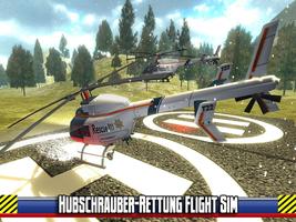 Poster Helicopter Rescue Flight Sim