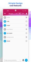 Simple shopping list captura de pantalla 1
