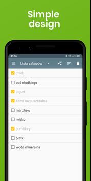 Simple shopping list 截图 2