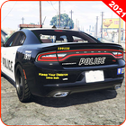Police Chase Car Driving Game أيقونة