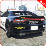 Police Chase Car Driving Game simgesi