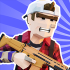 Block Poly Gun War Arena Game icône