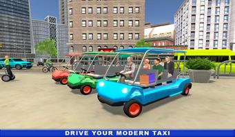 Shopping Mall Family Taxi: Rush Taxi Simulator car скриншот 1