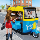 Tuk Tuk Auto Rickshaw Game 3D icône