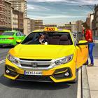 taxi-rijsimulatorspel 3d-icoon