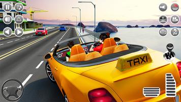 taxi-rijsimulatorspel 3d screenshot 1