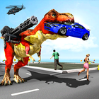 T-Rex Rampage : Dinosaur City Smasher simgesi