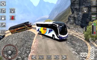 上坡巴士模拟器游戏 3d 截图 1