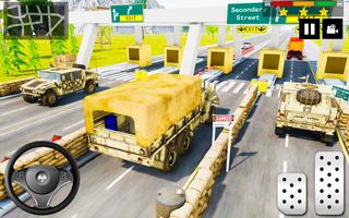 Army Truck Simulator Car Games captura de pantalla 1