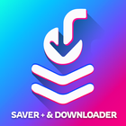 Downloader & Story Saver ไอคอน