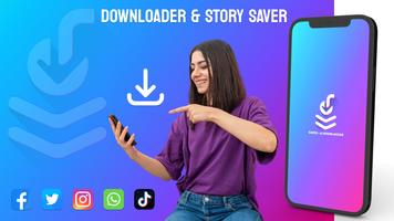 Downloader & Story Saver Cartaz