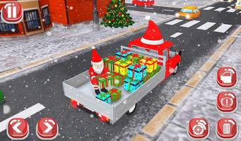 Virtual Santa Claus Christmas Gift Delivery Game capture d'écran 2