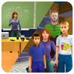 Virtuelle Mom Schullehrer Leben Simulator