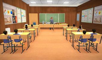 Virtual Mom School Teacher Life Simulator 海報