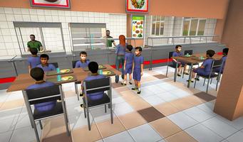 Virtual maman professeur d'école simulateur de vie capture d'écran 1