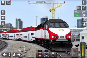 simulateur de train euro Affiche