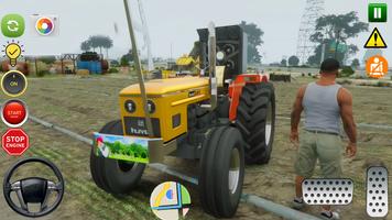 jeux de tracteur 3d Affiche