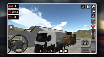 Simulateur De Cargaison Lourde De Gros Camion 2021 capture d'écran 1