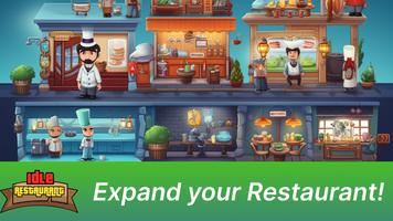 Idle Restaurant: Strategy Game Affiche