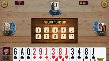 Callbreak Offline : Tash Game स्क्रीनशॉट 1