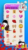 Love Sticker to share - Smiley تصوير الشاشة 3