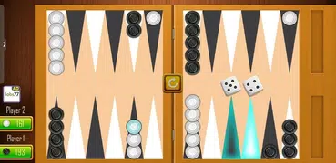 Backgammon board game - Tavla